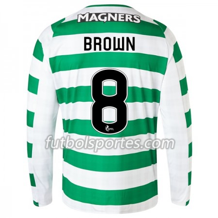 Camisetas Celtic Brown 8 Primera Equipacion 2018/2019 Manga Larga
